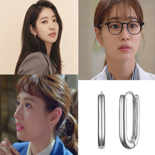 直邮~韩国代购 HAESOO.L正品 李珉廷 林珍娜 朴信惠同款耳环 耳饰