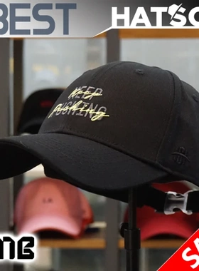 直邮~韩国代购 hatson正品 SMB 韩版字母刺绣鸭舌棒球帽 男女帽子