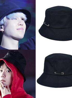 EXO 边伯贤 闵玧其同款 韩国代购 MACK BARRY正品 渔夫帽 盆帽