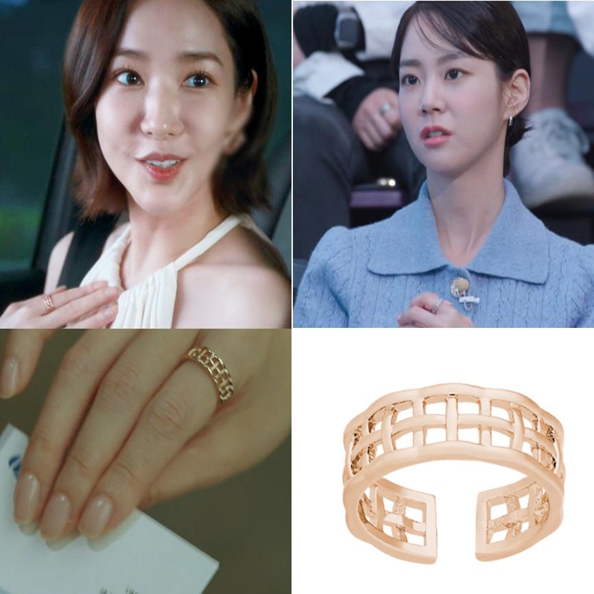直邮~韩剧请和我的老公结婚 朴敏英 韩胜妍同款戒指 正品韩国代购