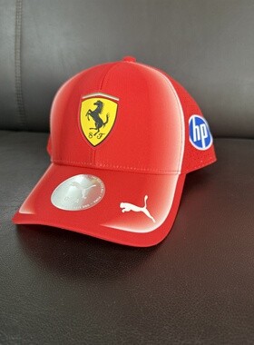 小胖哥XPG彪马2026 F1联名限量法拉利红色帽子运动休闲帽成人男女