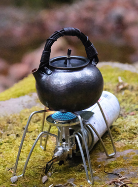 mini藤把一体壶 手工紫铜一张打泡茶壶 复古可爱550cc铜茶壶烧水