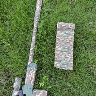 草地迷彩仿生绷带裹枪布迷彩布条仿生伪装胶带胶布迷彩绷带胶粘布