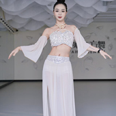 练功服初学者亮片大摆裙演出服显瘦 套装 佐寒梦璐肚皮舞服装 新款