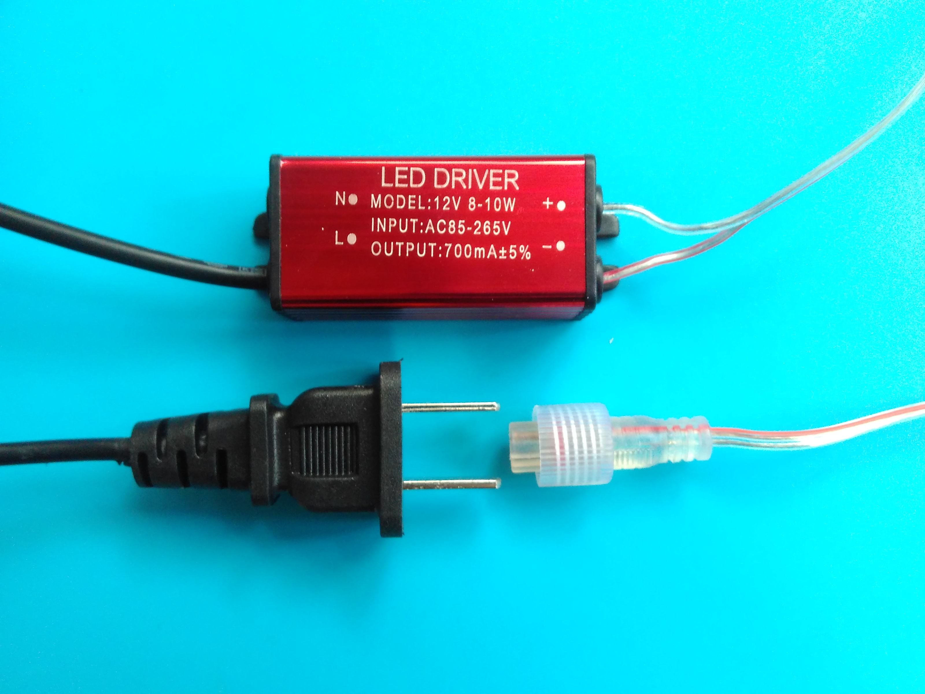 12V 8-9W LED流星雨灯/模组灯条灯带 防水小电源变压器 适配器