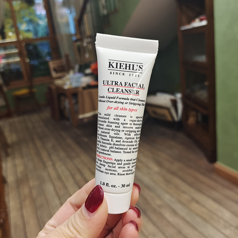 Kiehls科颜氏高保湿洁面啫喱30ml 深层清洁