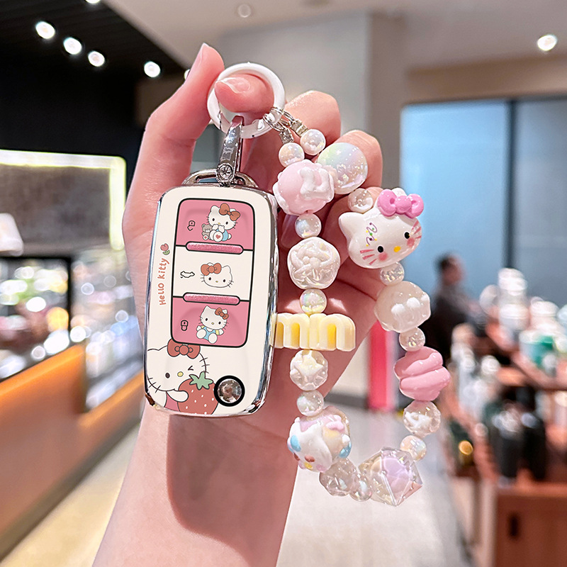 适用斯柯达明锐钥匙套KT猫速派昕锐晶锐柯米克柯珞克野帝/TPU保护