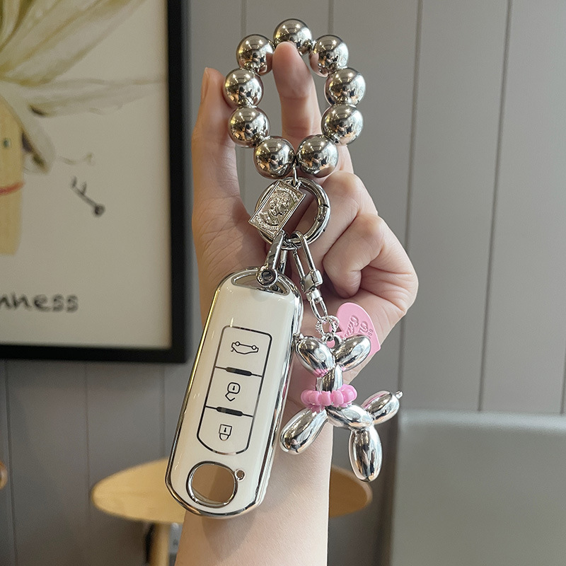 适用马自达CX5钥匙套CX4阿特兹马3扣昂克赛拉保护壳cx-30高档包女