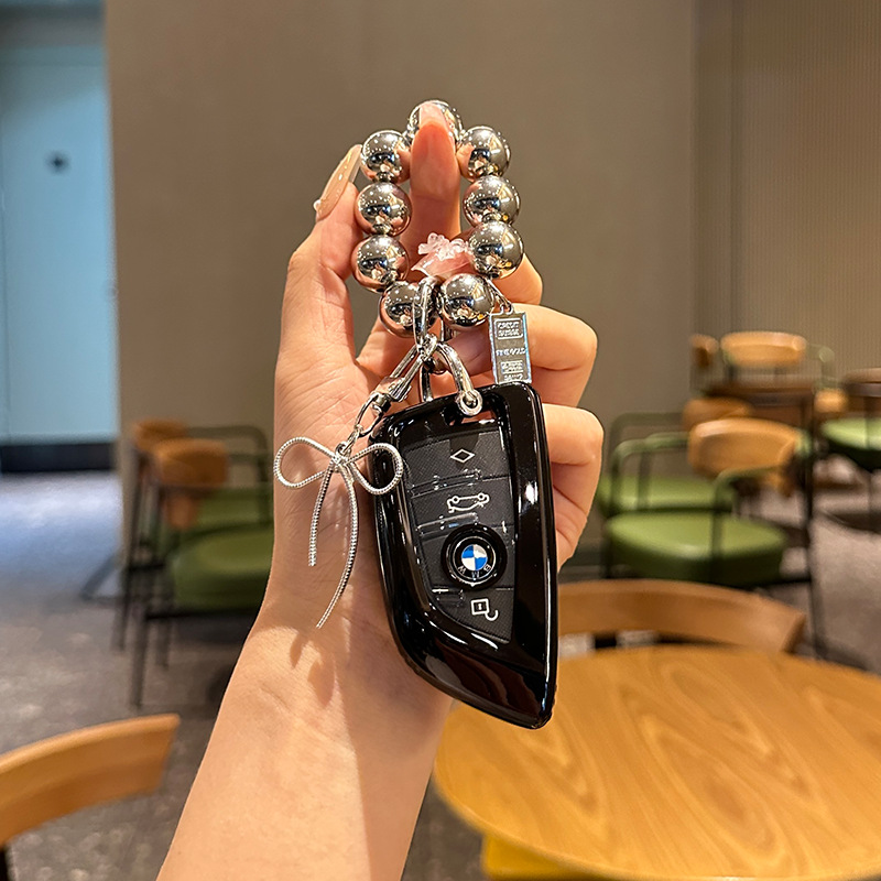 适用宝马钥匙套3系 5系 x3 x2 i3 ix3刀锋三系五系钥匙扣女生新款