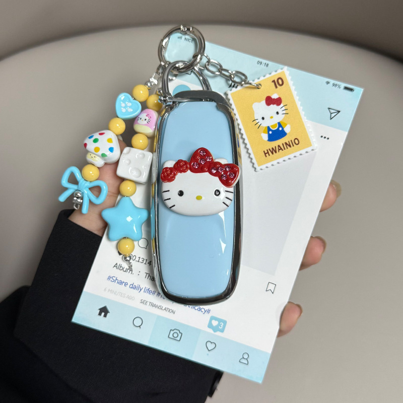 广汽埃安y钥匙套plus埃安s魅580埃安v丫女2023款传祺smax用品扣壳