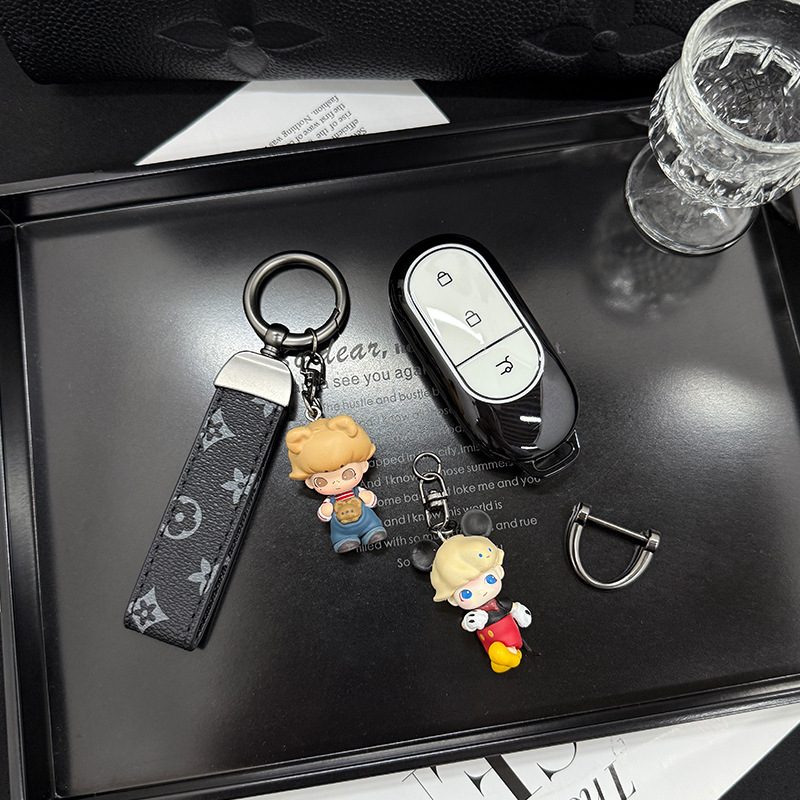 热销适用零跑c11钥匙套车b10智能锁匙扣c01高级感全包保护壳