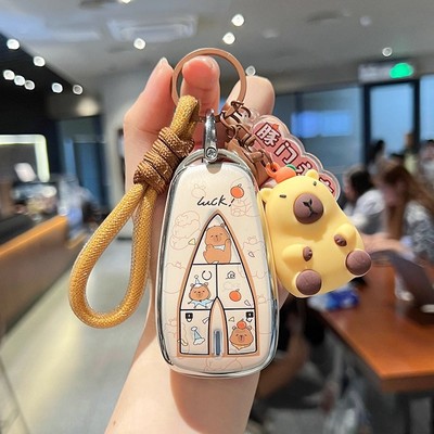 长安cs75plus钥匙套逸动plus汽车univ男cs55/cs35plus欧尚z6扣壳