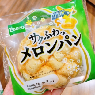 非现货【祺】日本代购 人肉短保不售后 pasco蜜瓜发酵面包3704