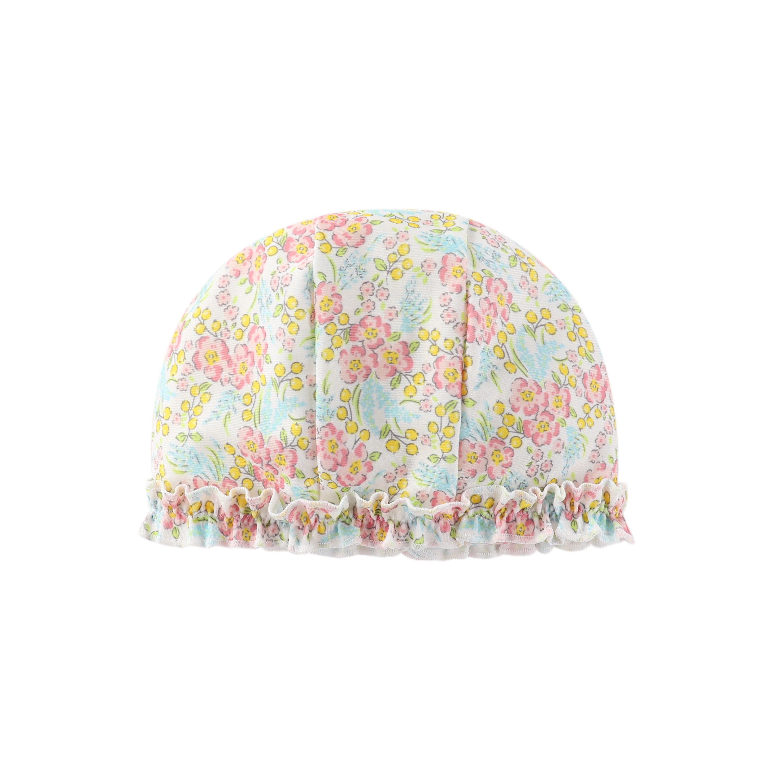 泳帽出口日本儿童女童碎花可爱速干防晒防紫外线不勒头温泉游泳帽,童装/婴儿装/亲子装,泳帽,淘宝优惠券,粉丝福利购,淘宝优惠卷