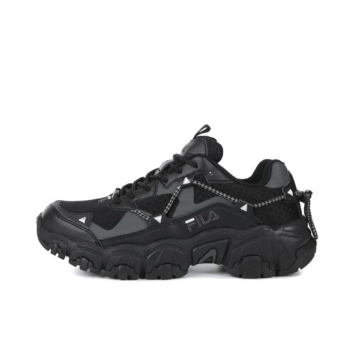 【Kōki同款】FILA/斐乐 猫爪1代 复古时尚休闲运动黑色 青岛AA仓