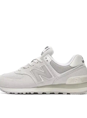 New Balance 574 阿甘鞋 运动休闲鞋 浅灰色/米色WL574DQ2济南ls