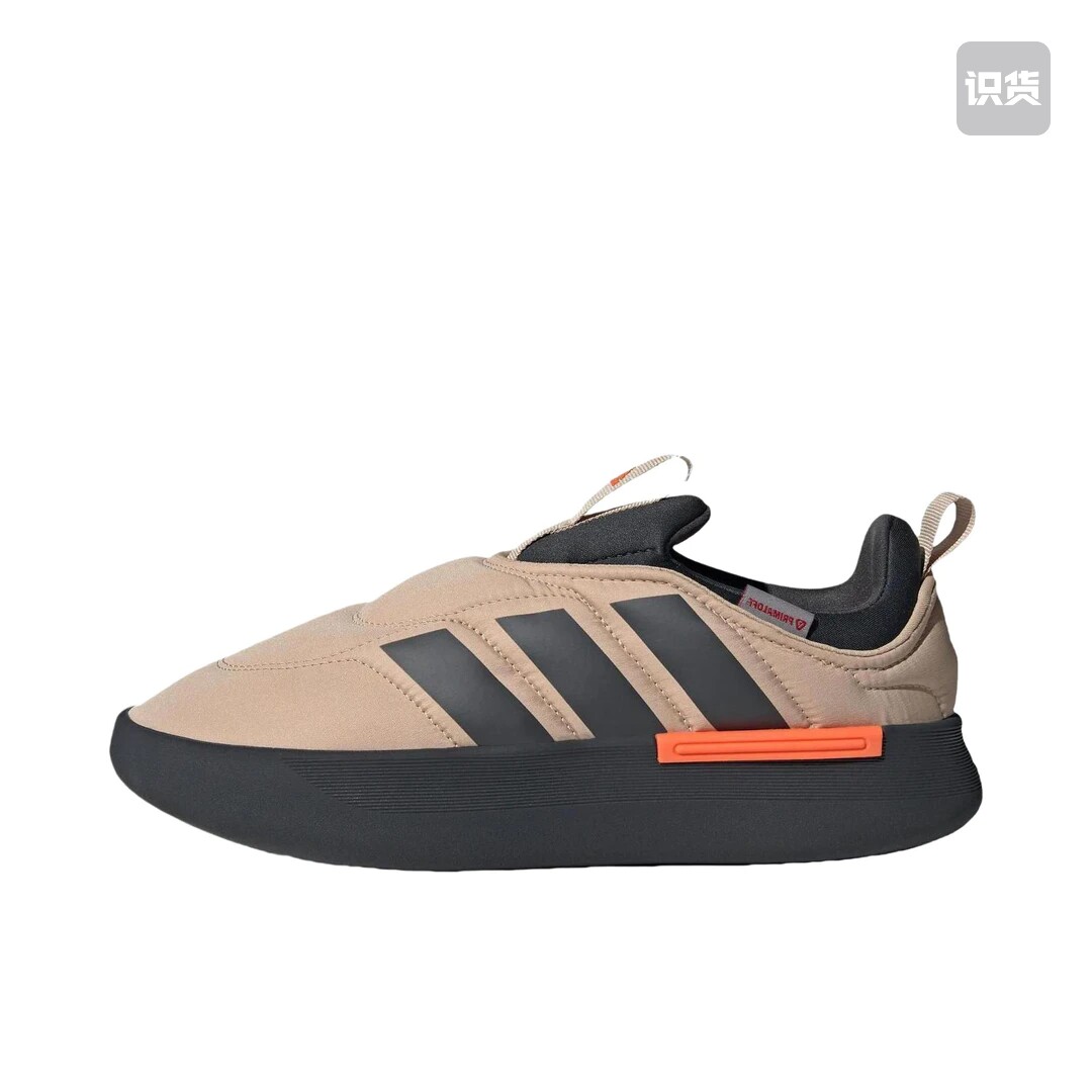 adidas Adipuff  棉鞋 面包鞋 卡其色/黑色-安徽MJ仓