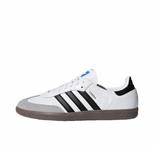 Adidas originals Samba OG 男女同款黑白灰德训休闲板鞋青岛AA仓