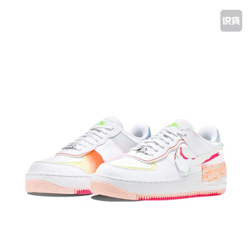 Nike Air Force 1 空军一号 板鞋 白色/红色 DV1364-111