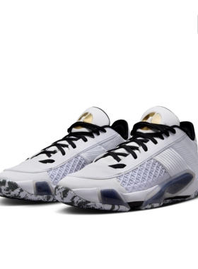 Air Jordan 38 篮球鞋 白色/金色 FD2325-107 江苏HF仓