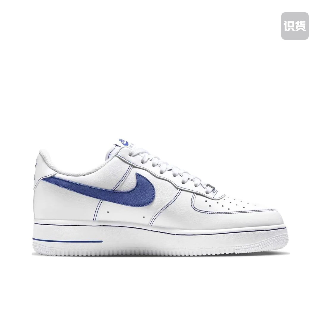 耐克Nike Air Force 1空军一号轻便板鞋男款白蓝HQ2037-100山东XW