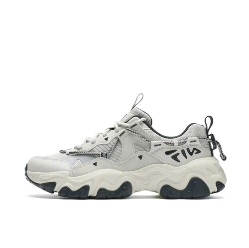 FILA/斐乐 猫爪5代 鞋轻便增高复古银绿色F12M432101FSH江苏xx 2