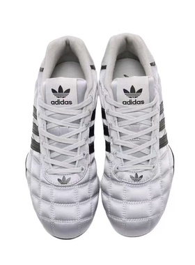 阿迪达斯三叶草男女鞋2025新款赛车文化薄底运动鞋广东CS仓JS0284