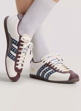 adidas originals ANFU复古舒适 生活休闲鞋 男女同款 白蓝KH5903