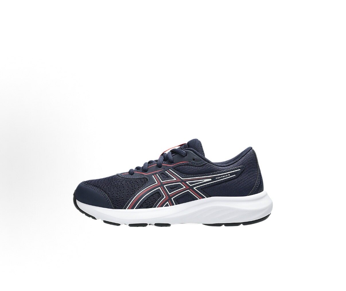 Asics CONTEND 9 舒适时尚简约百搭 儿童跑步鞋 海军蓝 天津ZJ仓