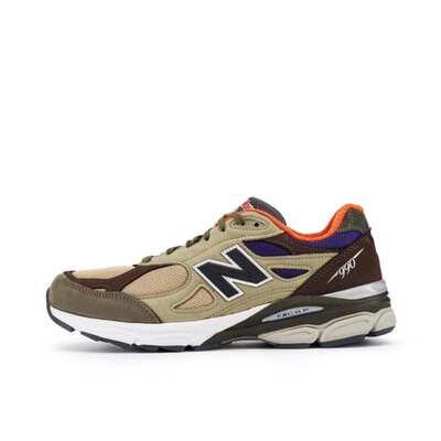 New Balance Teddy Made系列 低帮休闲跑步鞋M990BT3广东LS仓