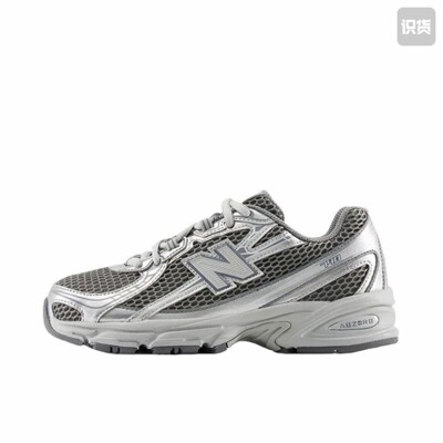 New Balance 740 跑鞋 增高防滑耐磨透气低帮系带大童GR740MG