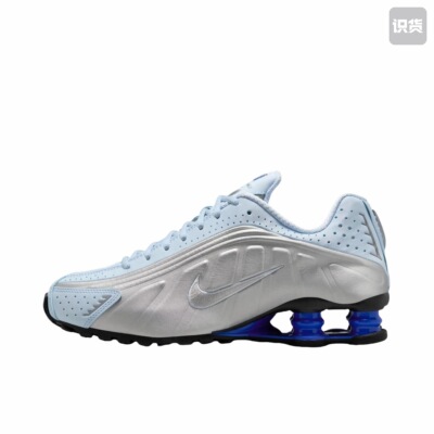 Nike Shox R4 跑鞋 气柱弹簧气垫防滑耐磨舒适 AR3565-402 广东ZQ