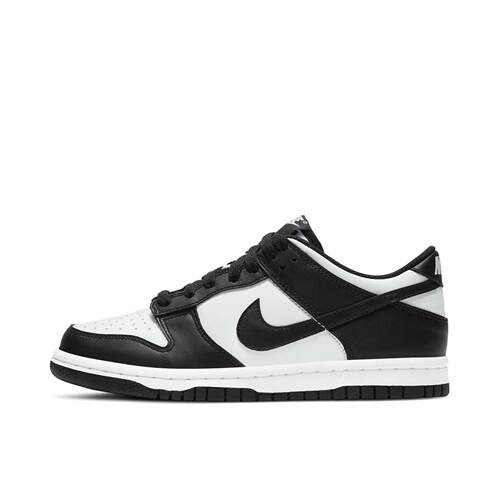 Nike Dunk 防滑减震轻便 低帮 儿童板鞋 黑白 青少年 CW1590-100