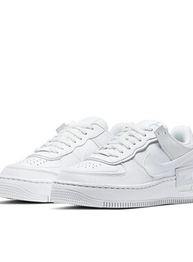 Nike Air Force1ShadowAF1白色空军CI0919-100福建CQ仓