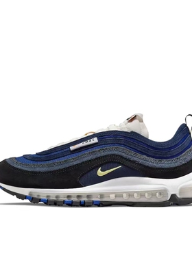 Nike Air Max 97 跑鞋 气垫减震全掌舒适透气防滑耐磨百搭温州qz
