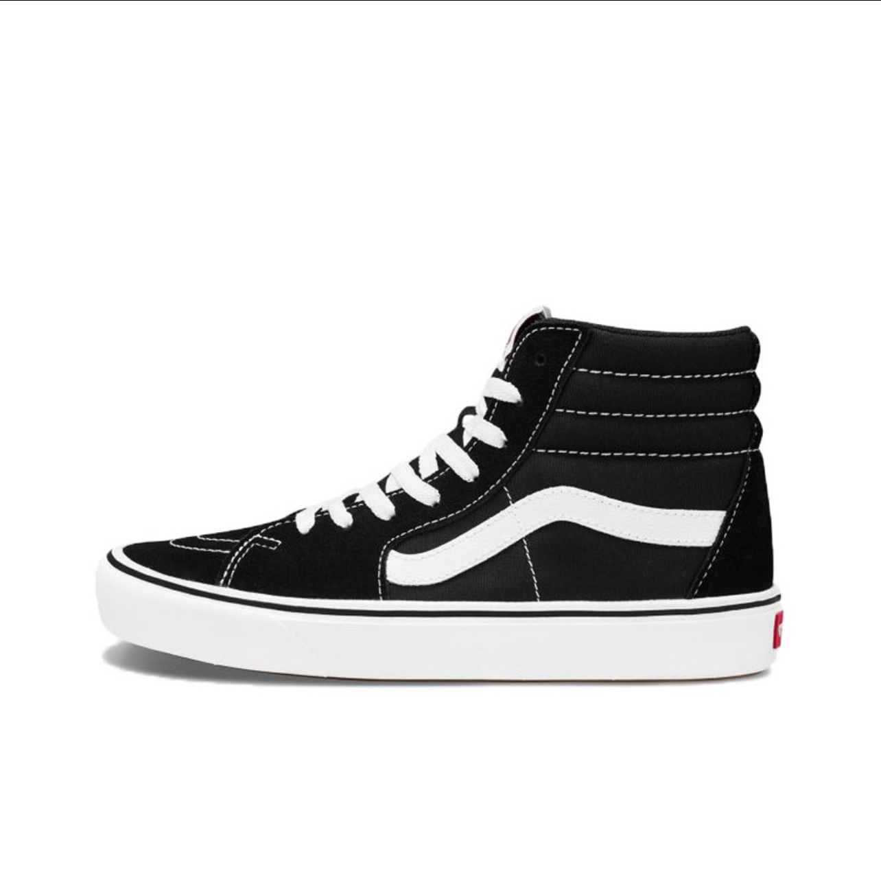 骏辰体育Vans SK8 轻便防滑 高帮 板鞋 男女同款 黑色安徽zy仓
