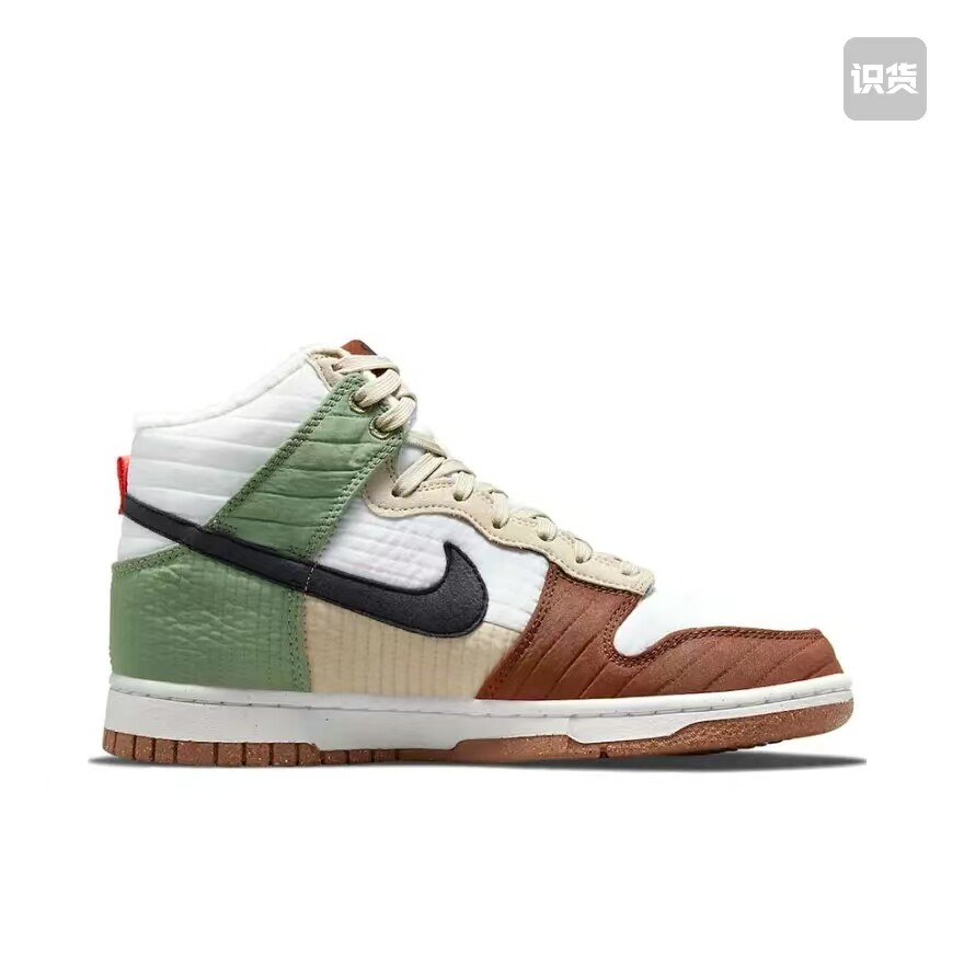 Nike Dunk 板鞋 经典复古百搭 高帮/加绒/白色/黑色/油绿色温州qz