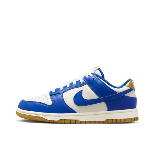 Nike Dunk 皮革 潮流休闲 低帮 板鞋 女款 蓝白金FB7173-141