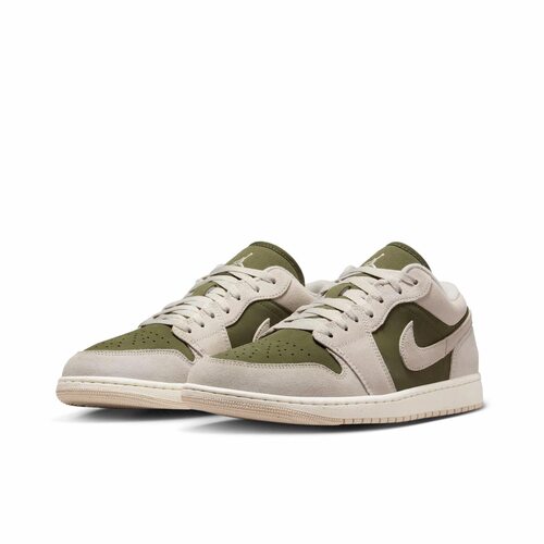 Air Jordan 1 Low AJ1低帮复古篮球鞋男款橄榄色 HV4089-201