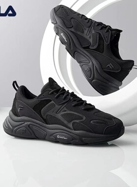 斐乐火星2代跑步鞋男子减震黑色男鞋F52M512190FBK安徽xc