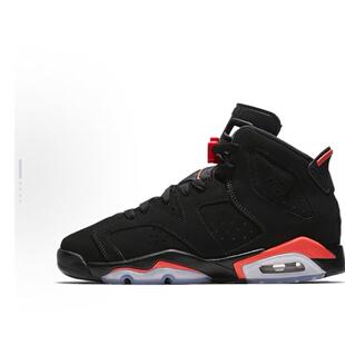 Jordan Air Jordan 6 Black Infrared高帮 黑红 男女款384665-060