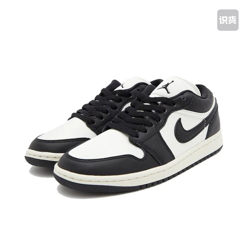 Air Jordan 1 板鞋 运动休闲鞋 熊猫/帆白/黑色 FB9893-101