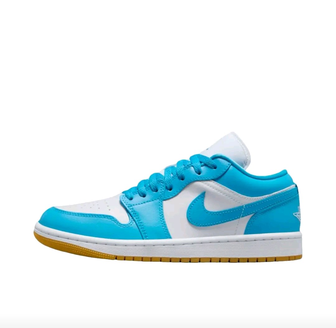 耐克NIKEAir Jordan 1 Low AJ1白蓝复古篮球鞋DC0774-104江西JW仓
