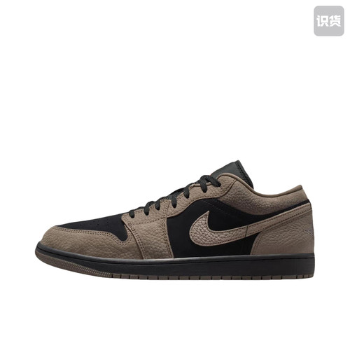 Air Jordan 1 板鞋运动休闲鞋复古黑色/橄榄灰IB7109-005