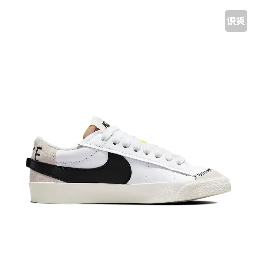 Nike Blazer 板鞋 经典复古防滑舒适百搭 女款/白色/黑色 温州qz