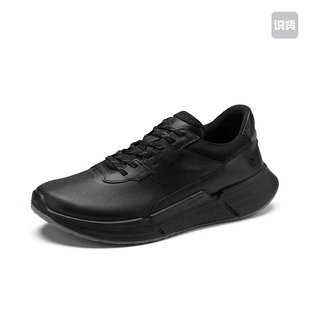 跑鞋 ECCO 2.2 Biom 舒适牛皮纯黑色83076401001济南ls 爱步