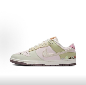 Nike Dunk Low Mushroom 低帮 板鞋女款绿粉 IB8876-661 上海ZM仓