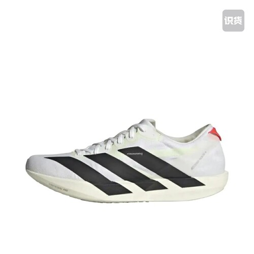 adidas Adizero adios 9 尼龙抗扭片 白色/黑色IF9419