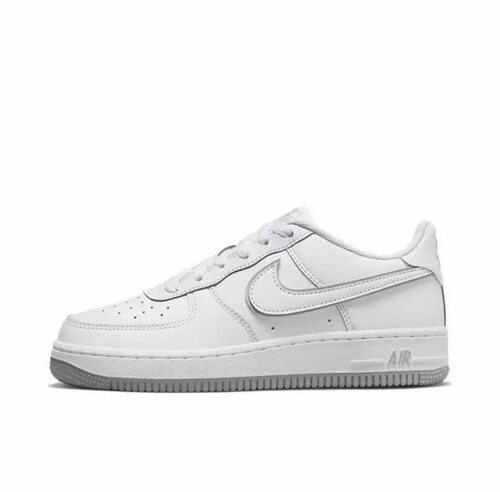Nike Air Force 1 GS白灰女子空军一号板鞋DX5805-100宁波it仓