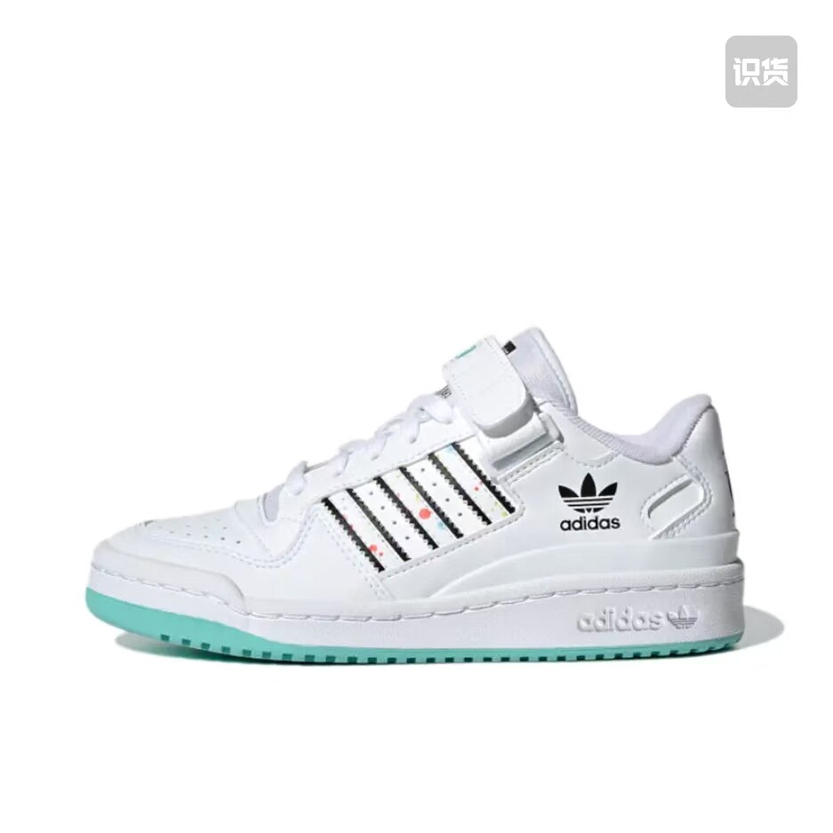 adidas Originals Forum 板鞋 轻便复古防滑时尚魔术贴H01440图片